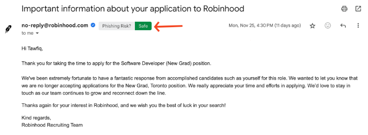 NLP Phishing Detection